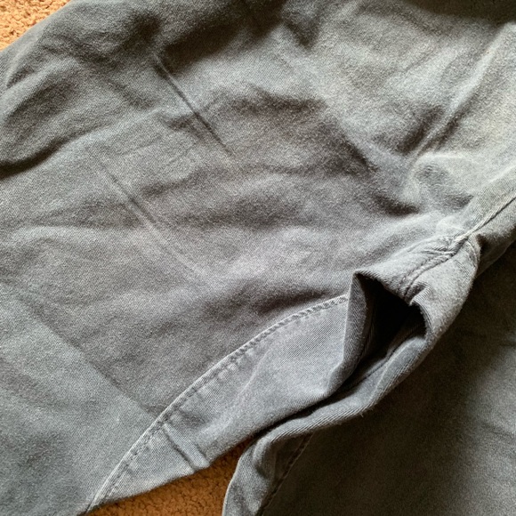 Vintage Hollister Navy Blue Chino Jogger Pants Bottoms Khaki Style Cuffed - Picture 7 of 7